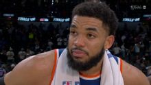 KAT overcome with emotion after game 2 win