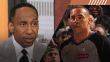 Stephen A. rips into the officiating of Game 3