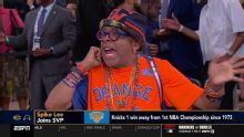 'We did it!' Amped-up Spike Lee reacts to Knicks' epic win
