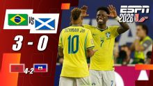 Brasil termina líder de grupo y Marruecos sufre, pero vence a Haití