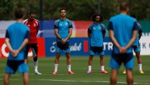 Spain prepares to take on Uruguay