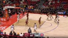 Pistons keep on rolling with Chaz Lanier's 3 pointer