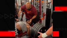 Kemari Copeland breaks a Virginia Tech record with 510-pound bench press