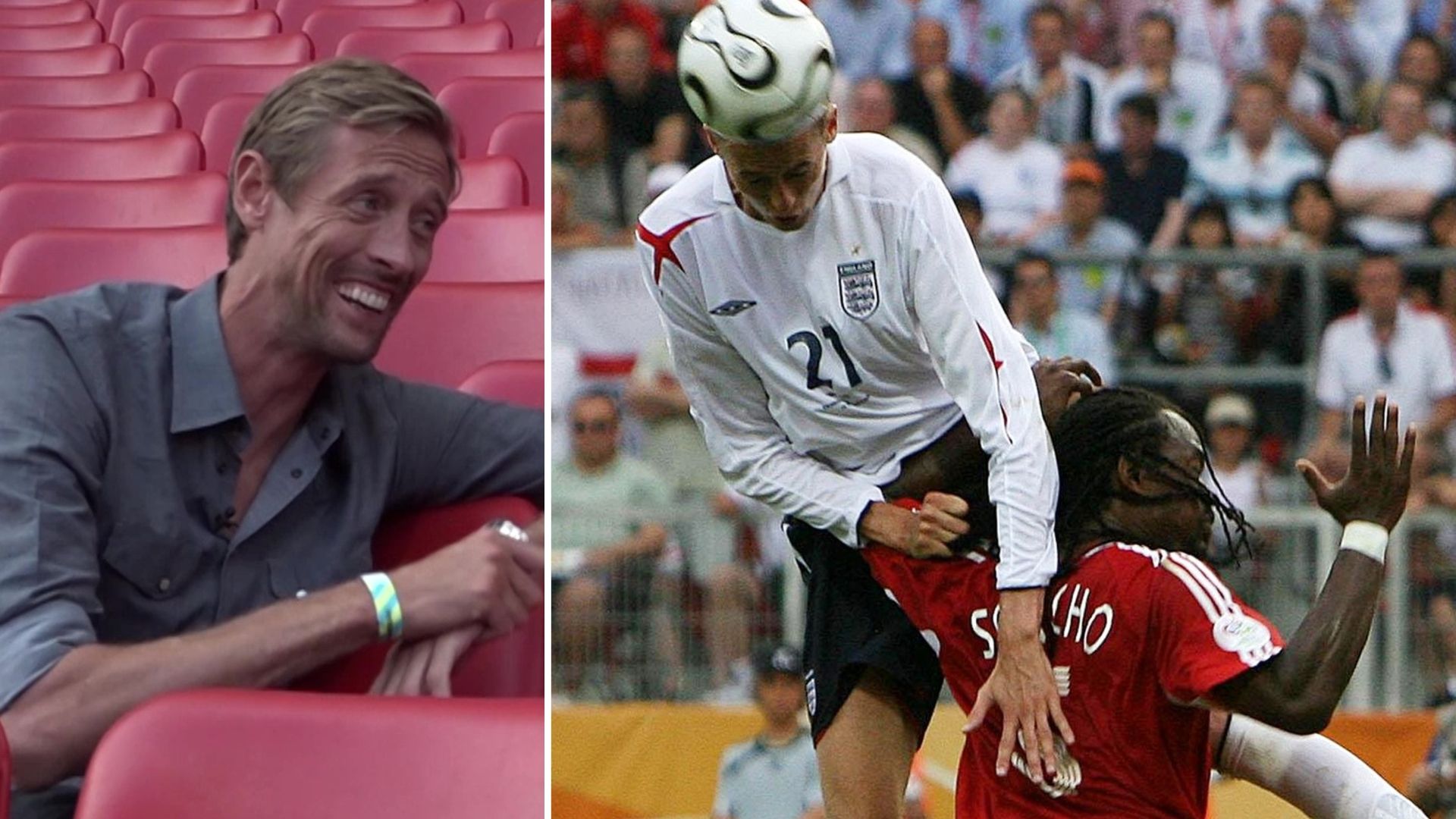 Exclusive Crouch Admits World Cup Goal Was A Foul Espn Video