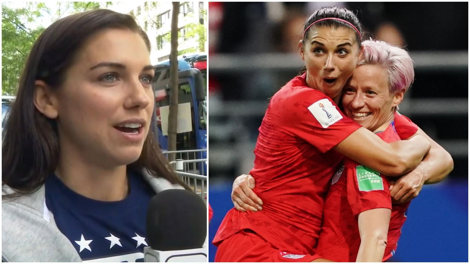 On This Day: Alex Morgan defends celebrations against Thailand - ESPN Video