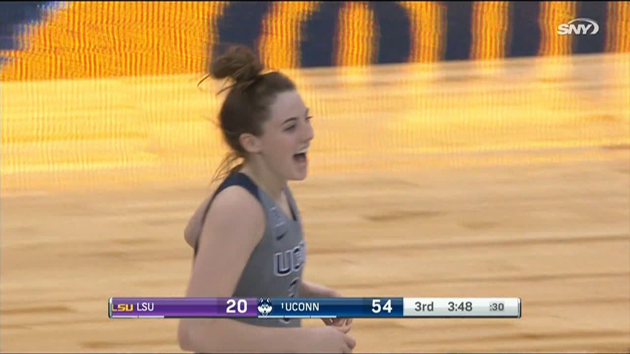 K. Samuelson made Layup. Assisted by M. Jefferson. - ESPN Video