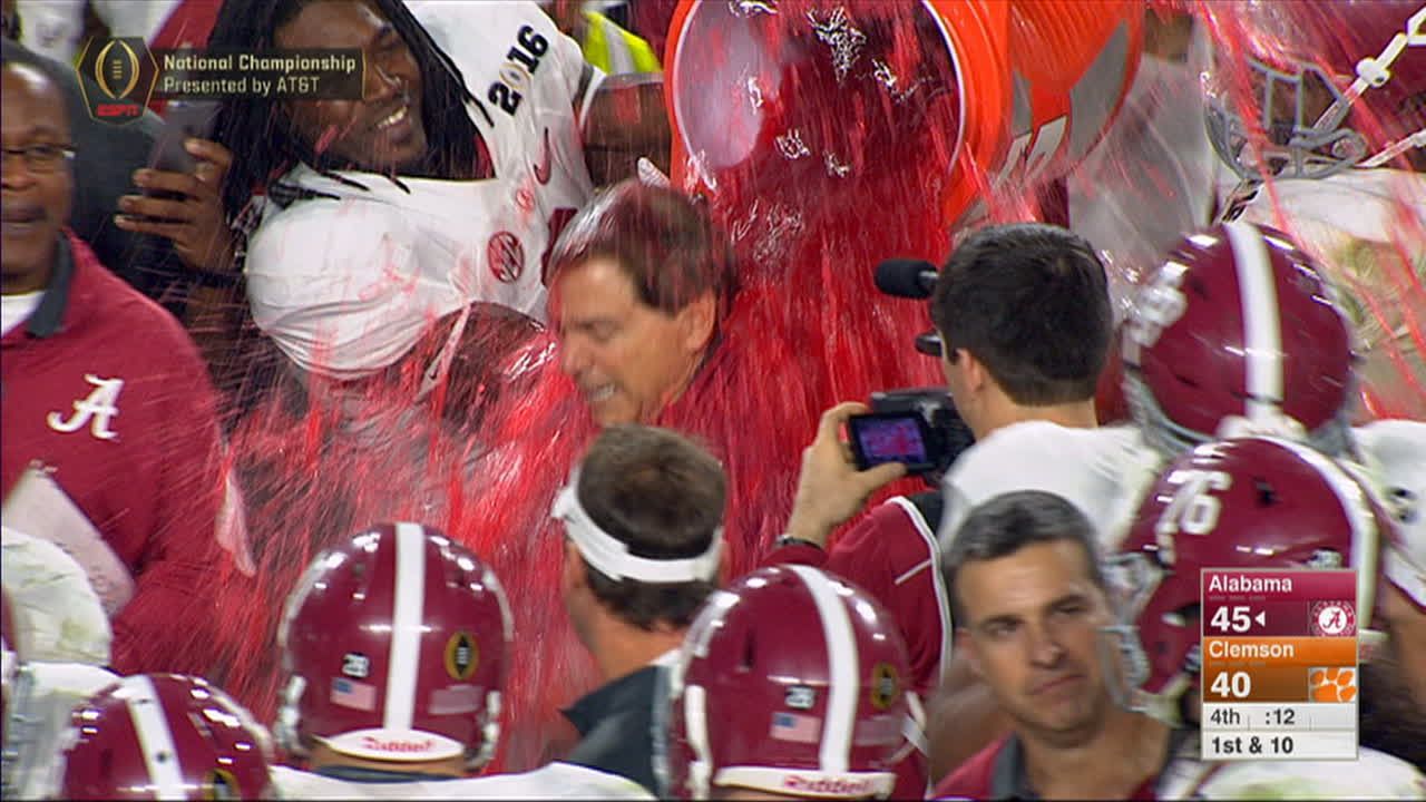 Gatorade bath