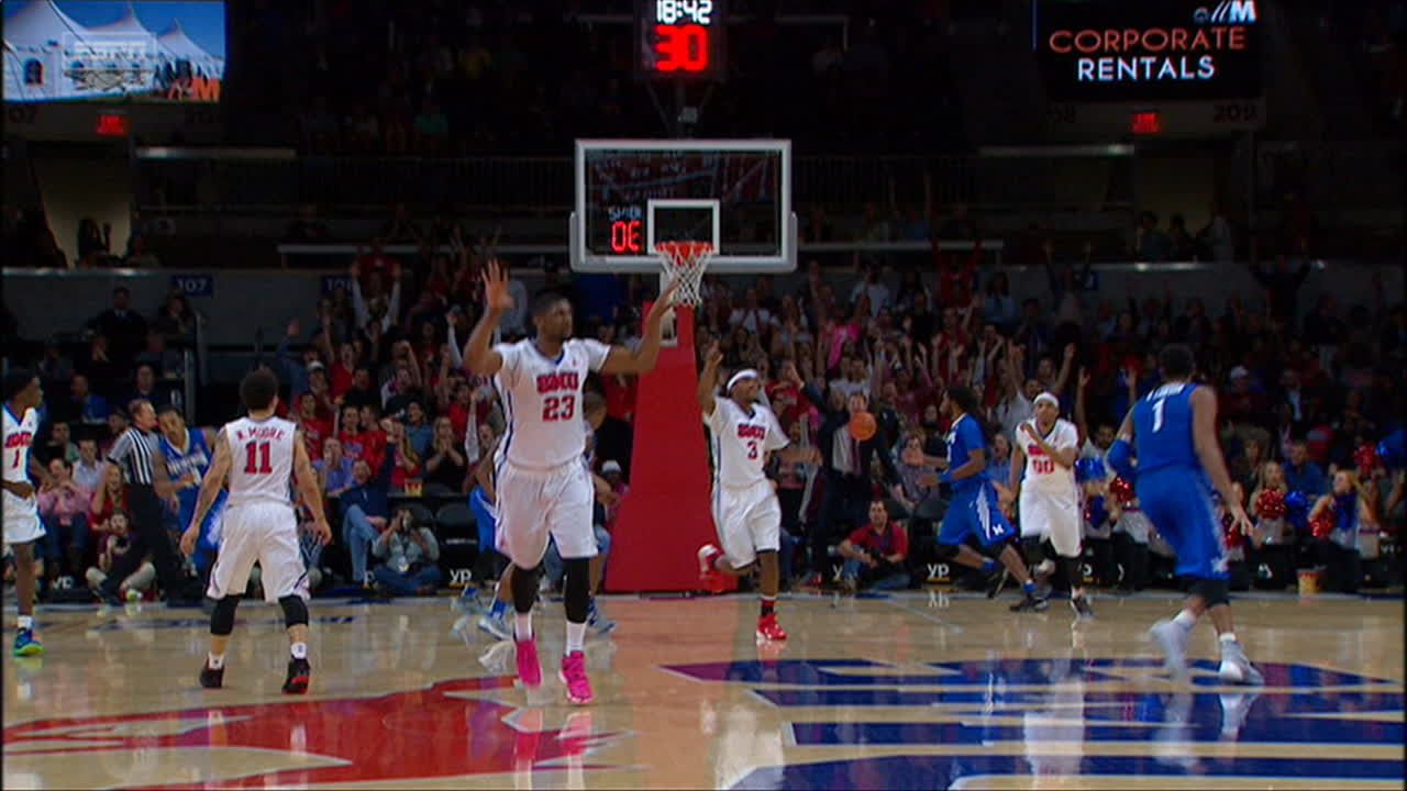 J. Tolbert made Three Point Jumper. Assisted by S. Brown. - ESPN Video