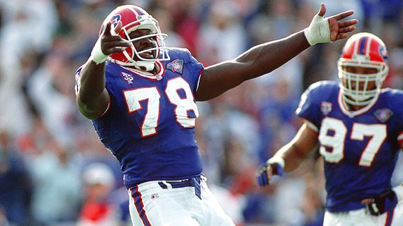 NFL sack king Bruce Smith toppled 76 quarterbacks over 19 seasons - ESPN - Buffalo  Bills Blog- ESPN