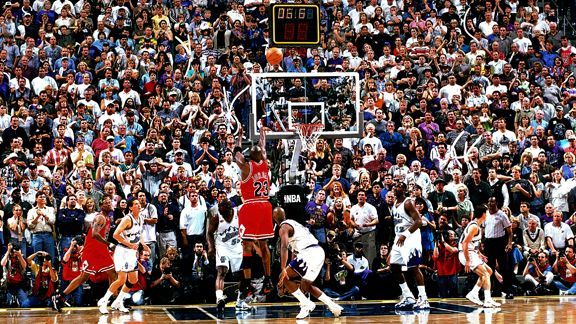 Remembering Michael Jordan's 'last shot' with the Chicago Bulls