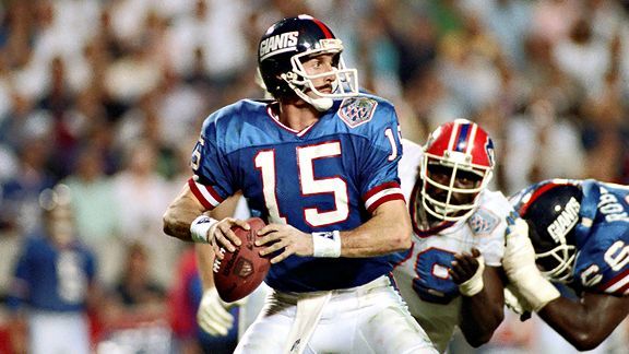 JEFF HOSTETLER  New York Giants 1988 Wilson Throwback NFL