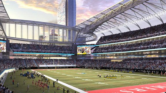 Jaguars unveil renderings of proposed stadium renovation - ESPN