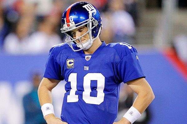 Eli Manning's jersey sales moved up 50 spots in NFL jersey sales over past  week