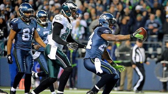 Marshawn Lynch runs through Eagles' D - ESPN - Stats & Info- ESPN