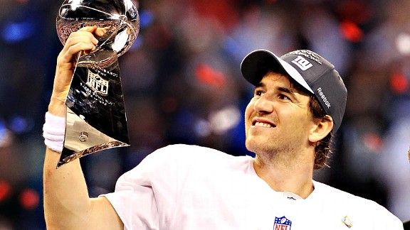 Eli Manning wins second Super Bowl MVP award