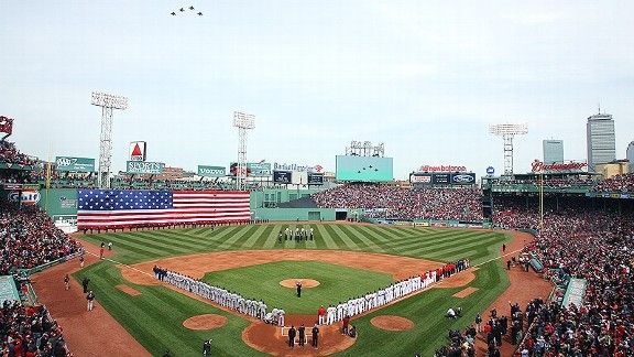 Red Sox celebrate 100th anniversary of Fenway Park with series against  Yankees