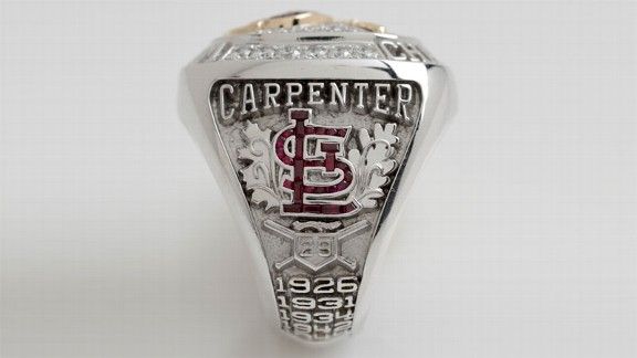 Cardinals Include Rally Squirrel on Championship Ring