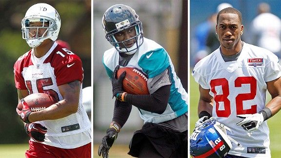 NFL - Justin Blackmon, Michael Floyd among receivers in position to ...