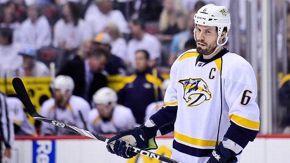 Shea Weber contract puts Nashville Predators on financial hot seat ...