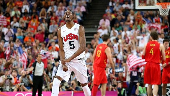 Getty images best photos of Kevin Durant, Team USA winning gold
