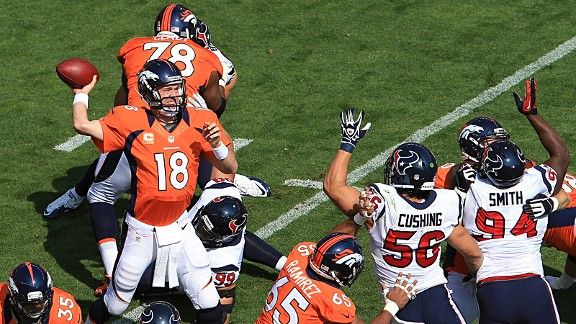 Texans had right mix vs. Broncos, Manning - ESPN - Stats & Info- ESPN