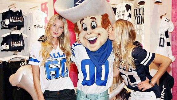 espnW -- Marriage of Cowboys and Victoria's Secret hits the mark - ESPN