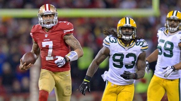 Kaepernick, 49ers run all over Packers - ESPN - Stats & Info- ESPN