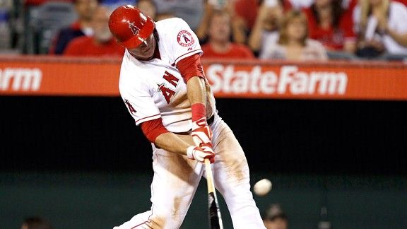 Mike Trout looking like Mike Trout - ESPN - Los Angeles Angels