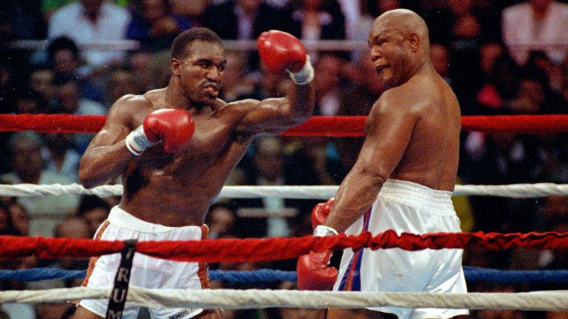 ESPN's No. 8 superfight: Evander Holyfield-George Foreman