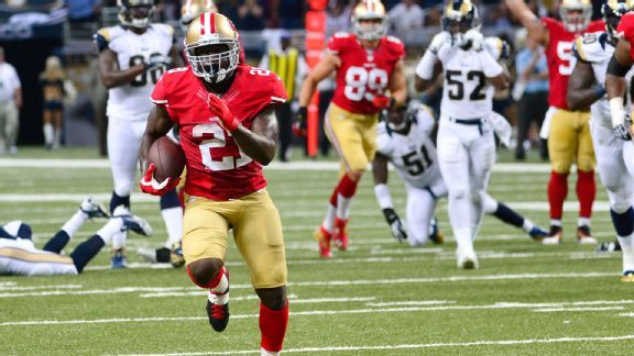 Gore runs wild between tackles in 49ers win - ESPN - Stats & Info- ESPN