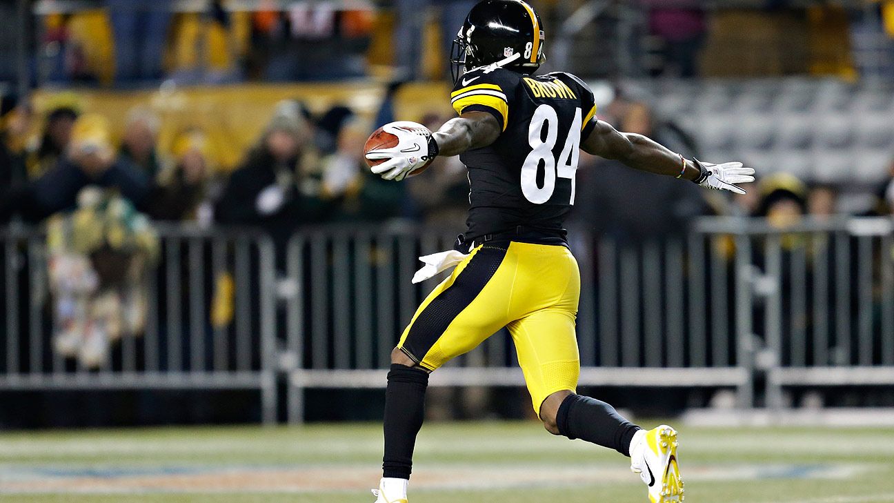 Antonio Brown scores 3 TDs for Steelers in win over Colts – The