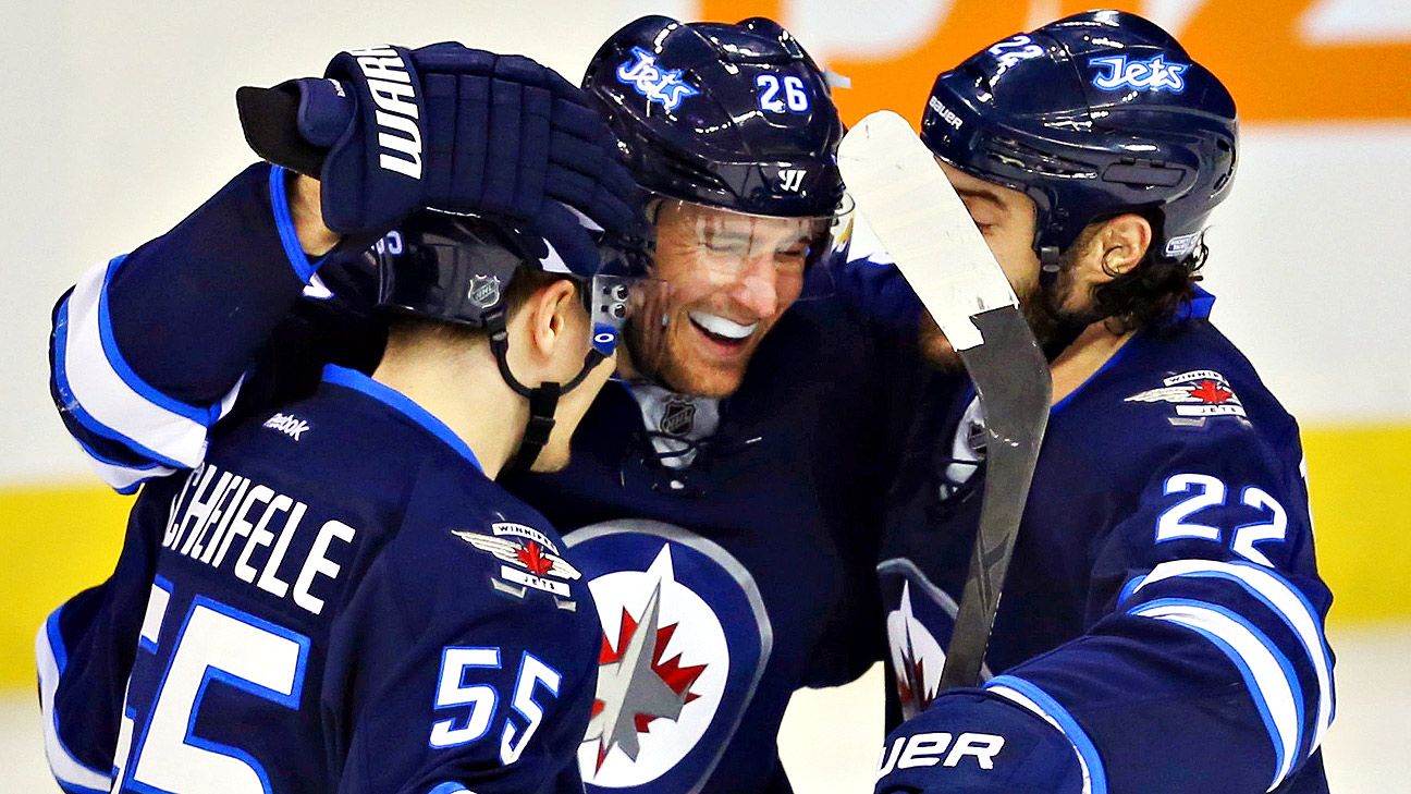 Winnipeg Jets sign captain Blake Wheeler to fiveyear, 41.25 million