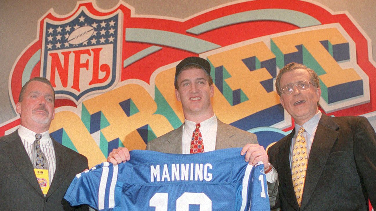 Peyton Manning and Ryan Leaf: The QBs, the myths, the legends of 1998 NFL  Draft - The Athletic