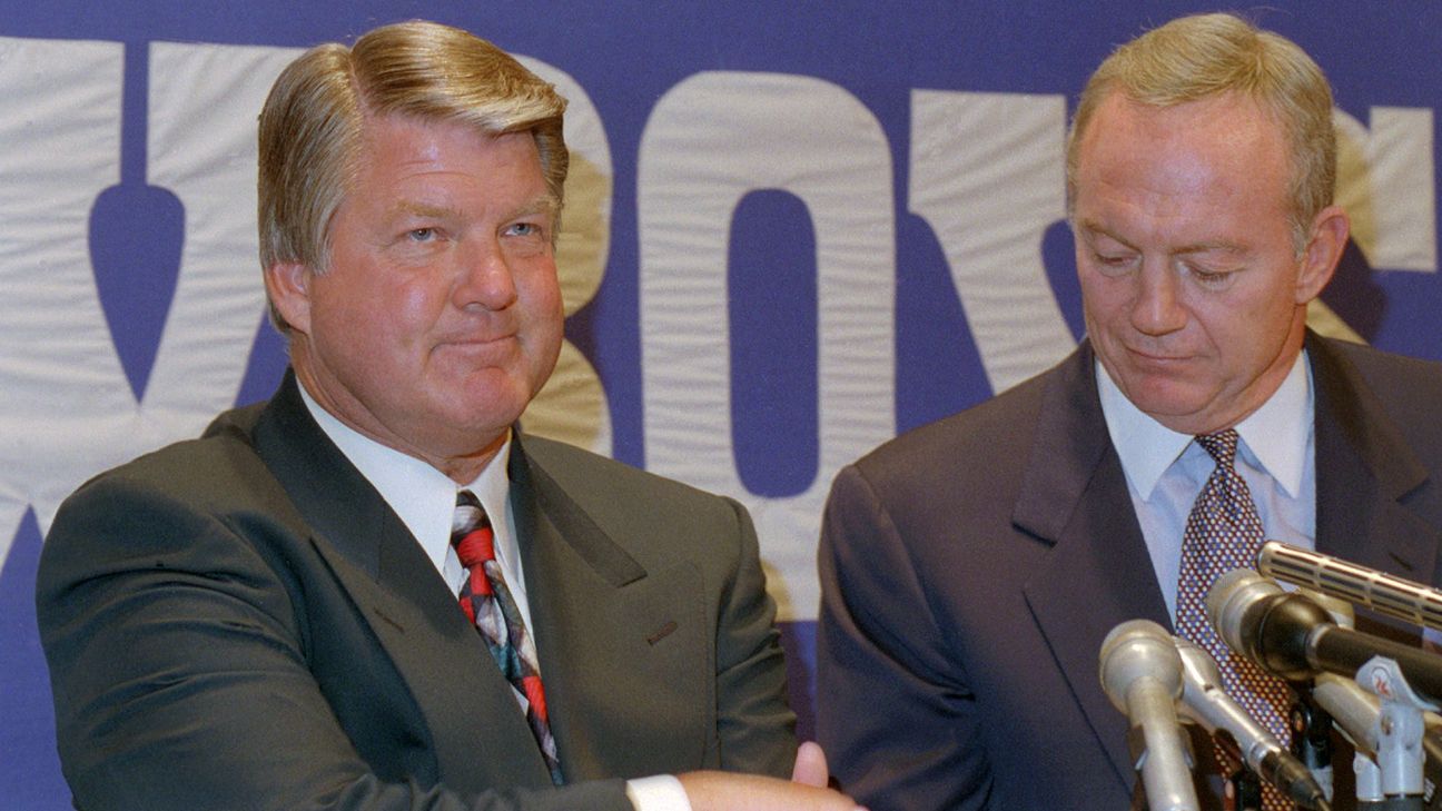 Dallas Cowboys owner Jerry Jones admits he should've tolerated Jimmy