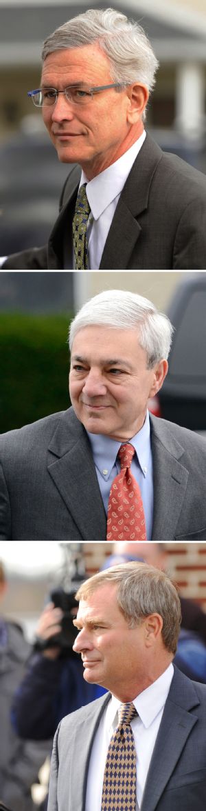 Gary Schultz, Graham Spanier, Tim Curley