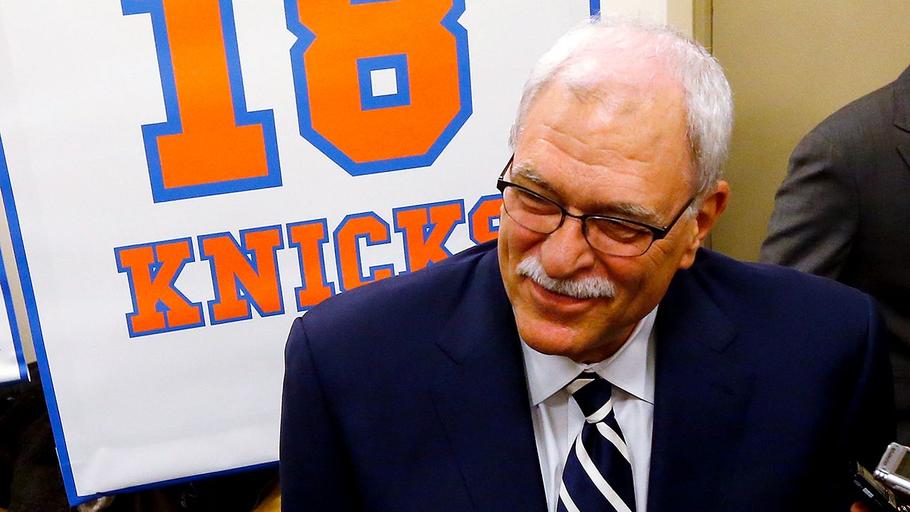 Phil Jackson named president of the New York Knicks