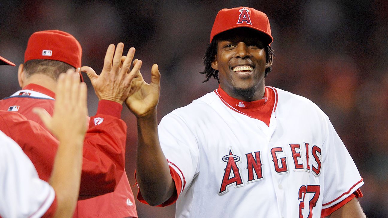 Vladimir Guerrero will be the first player to wear an Angels hat