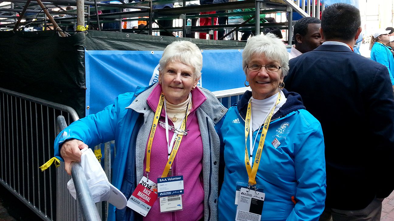 Marathon volunteers reflect on experiences ESPN Boston Marathon