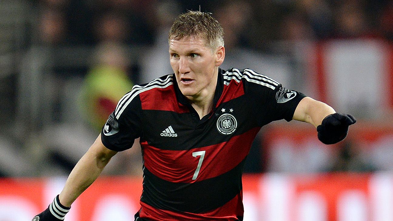 2014 World Cup Worldcuprank No 16 Bastian Schweinsteiger Of Germany And Bayern Munich