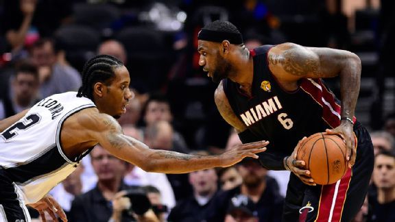 Kawhi Leonard Wreaking Havoc On Lebron Stats Info Espn