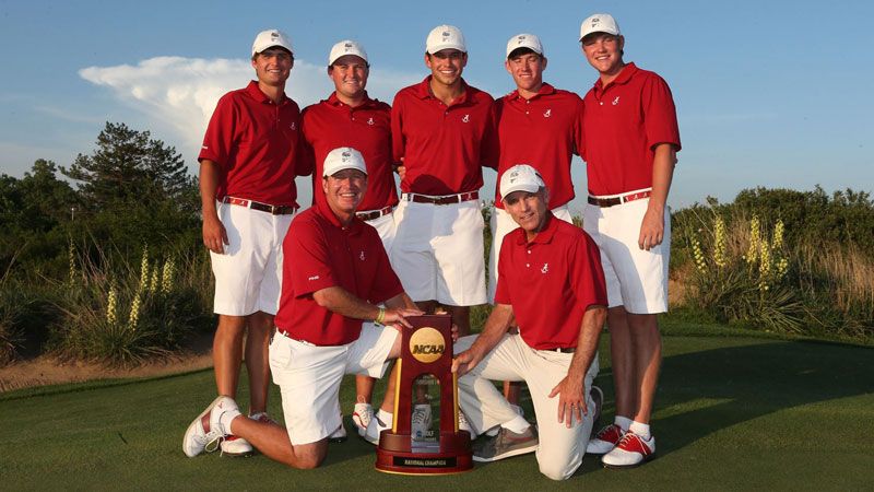 Alabama Wins NCAA Men's Golf Championship