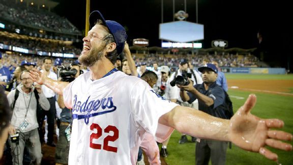 NL Cy Young race pits Clayton Kershaw vs. three-headed Phillies monster -  ESPN - Los Angeles Dodger Thoughts Blog- ESPN