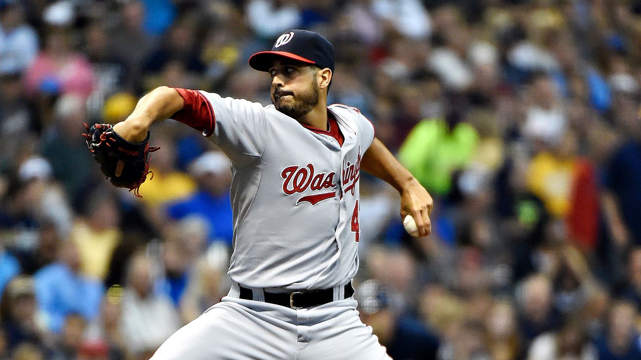 Nationals' Gio Gonzalez Throws Bullpen Session With Yankees' Great