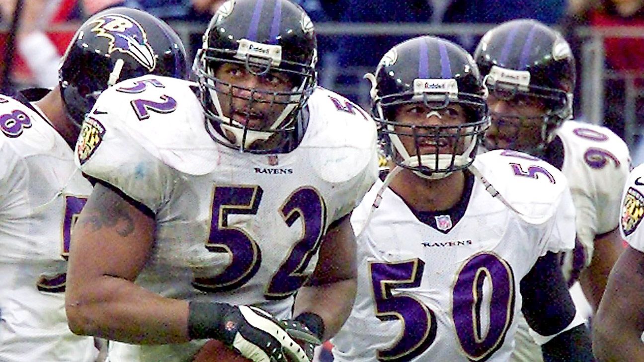 Baltimore Ravens' top play: Ray Lewis bests Eddie George 