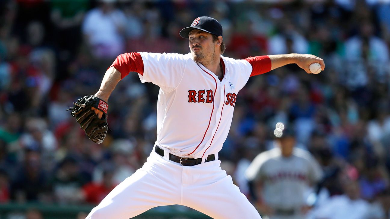 Andrew Miller, Red Sox get hammered by Rangers