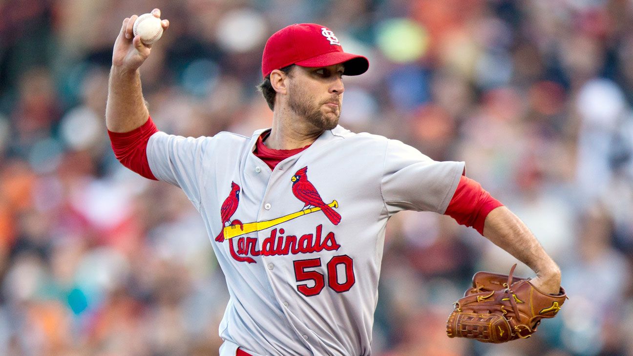 Adam Wainwright of St. Louis Cardinals diagnosed with abdominal strain