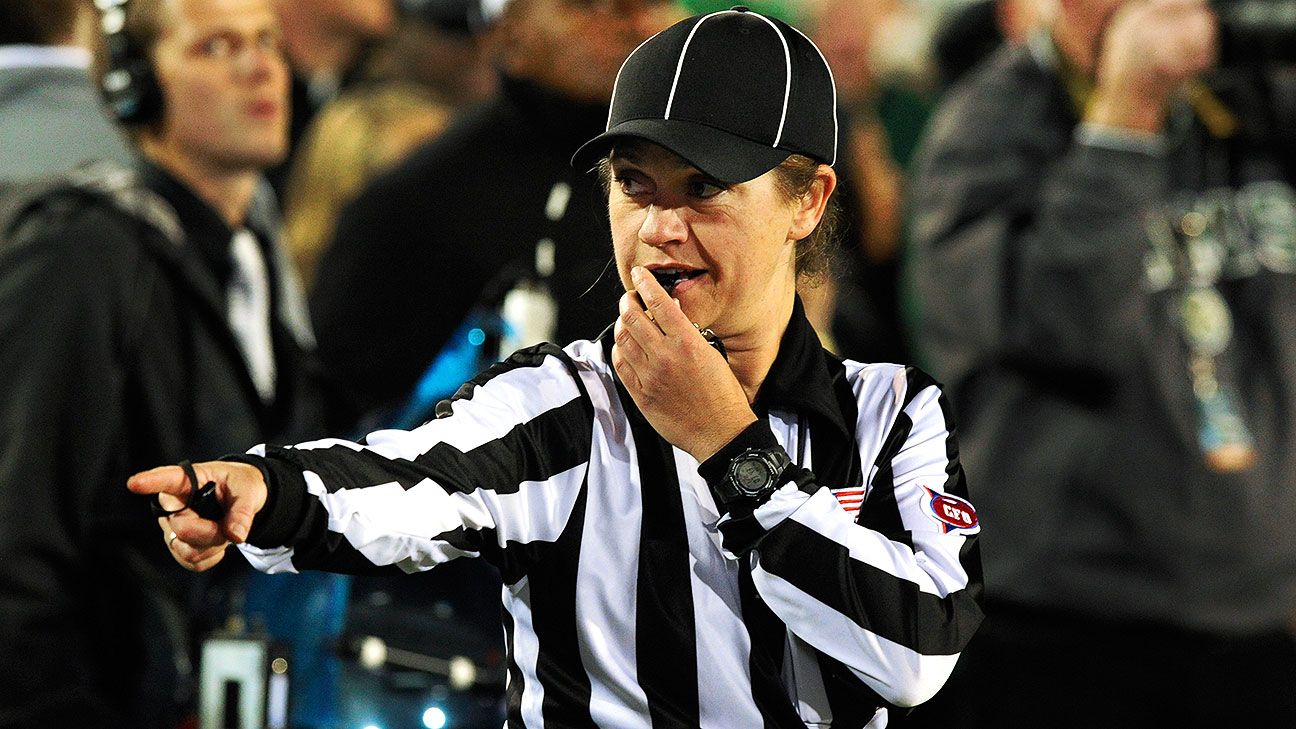 First female official assigned for Big 12 football game - ESPN