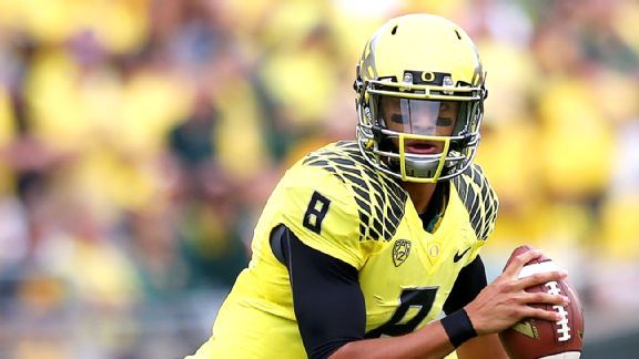 SportsCenter on X: Ducks QB Marcus Mariota seeks to become first