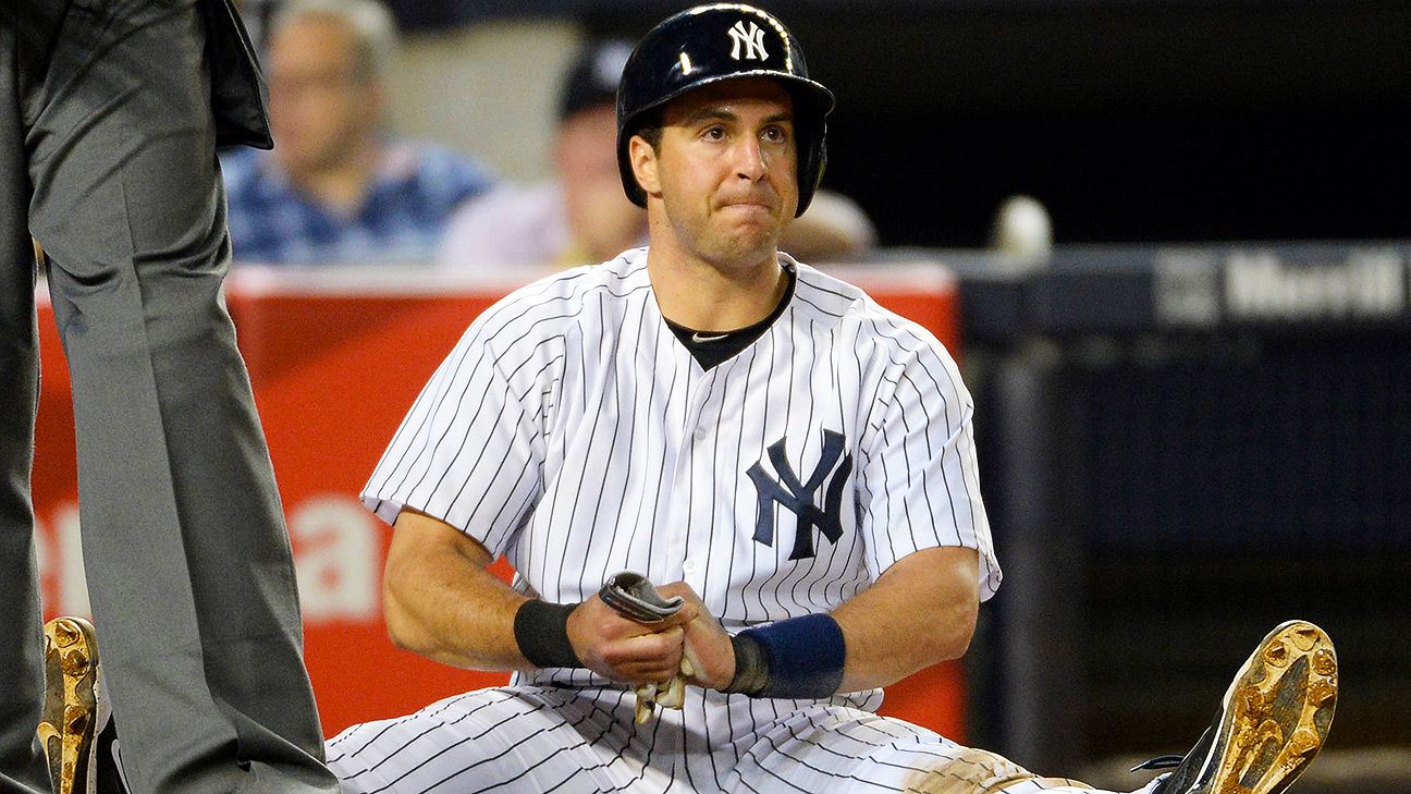 Mark Teixeira doesn't start against Braves, but Yankees first