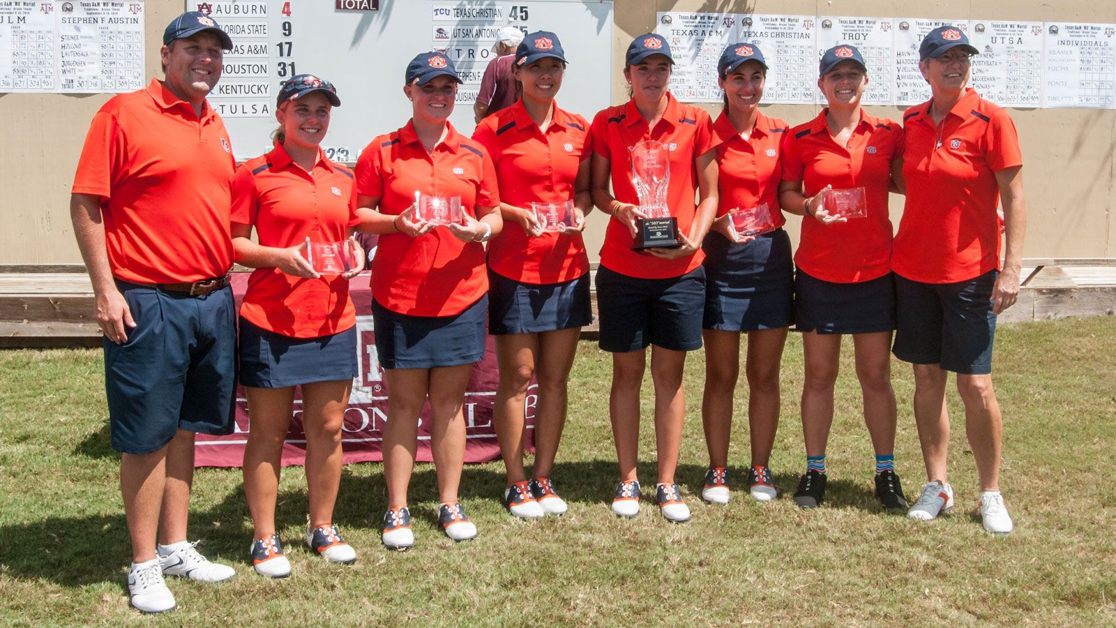 Auburn women's golf wins seasonopening tournament